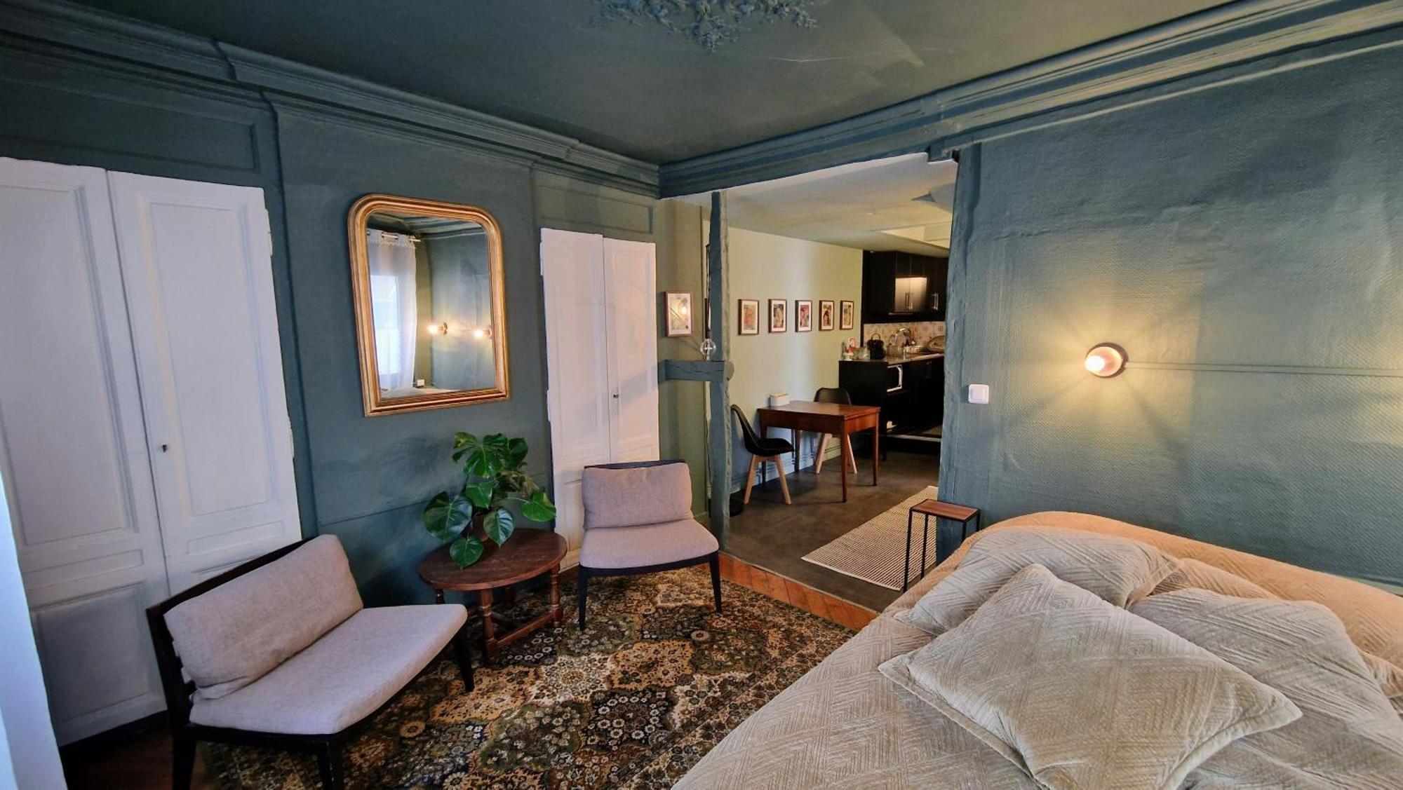 Grand Studio De Charme Rouen Centre Buitenkant foto